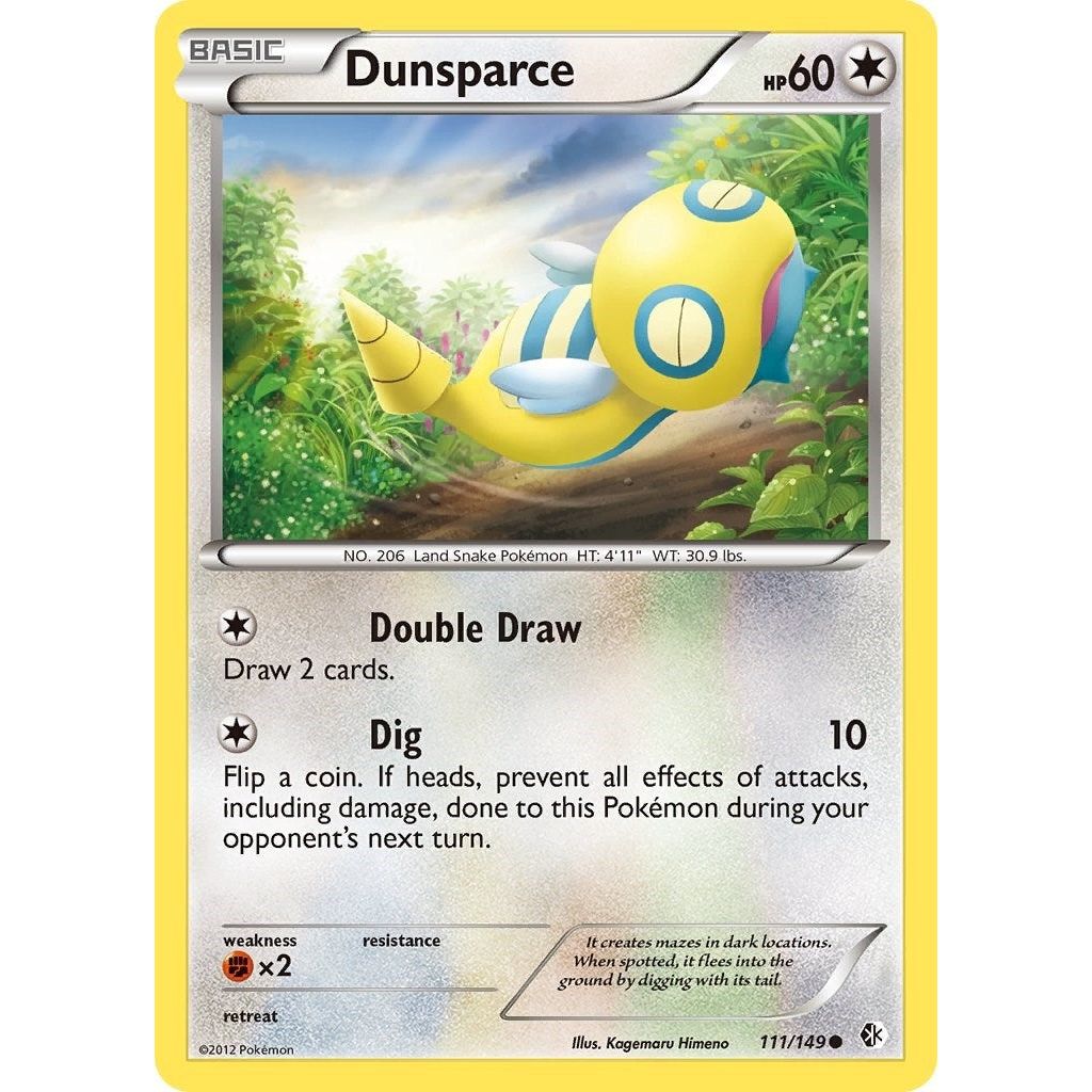 Image for Dunsparce (111/149) (BCR) - Pokemon