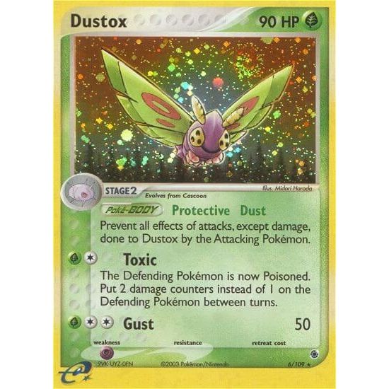 Image for Dustox (6/109) (RS) - Pokemon