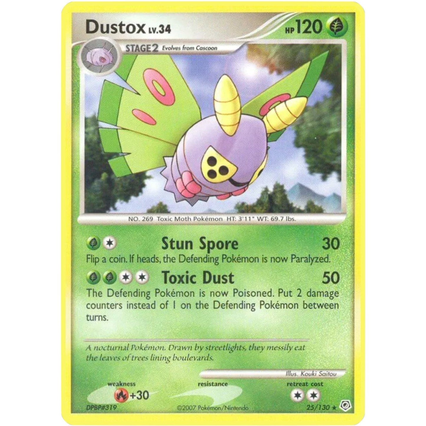 Image for Dustox (25/130) (DP) - Pokemon