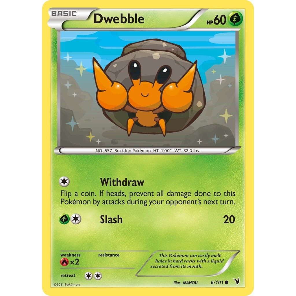 Image for Dwebble (6/101) (NVI) - Pokemon