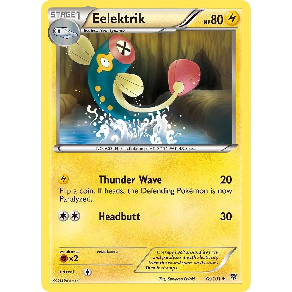 Image for Eelektrik (32/101) (PLB) - Pokemon
