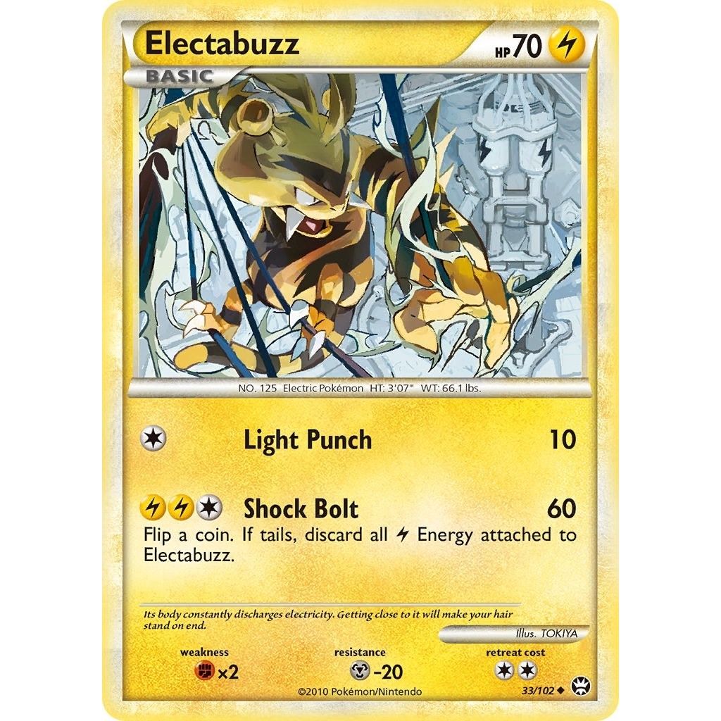 Image for Electabuzz (33/102) (TM) - Pokemon