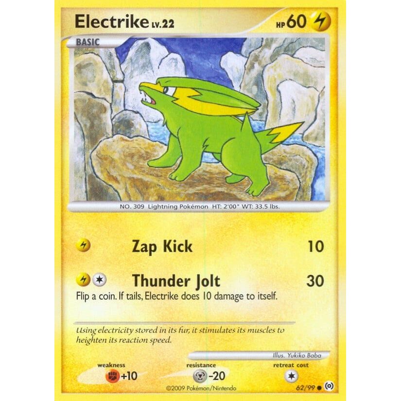 Image for Electrike (62) (62/99) (AR) - Pokemon