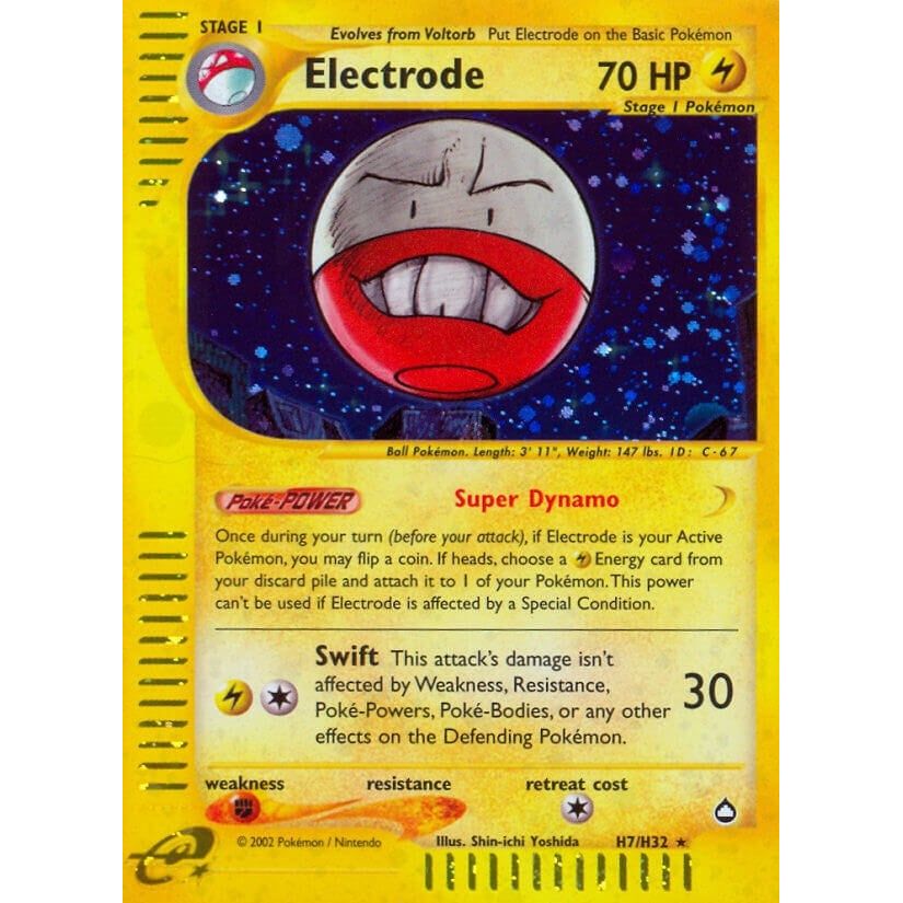 Image for Electrode (H7) (H07/H32) (AQ) - Pokemon