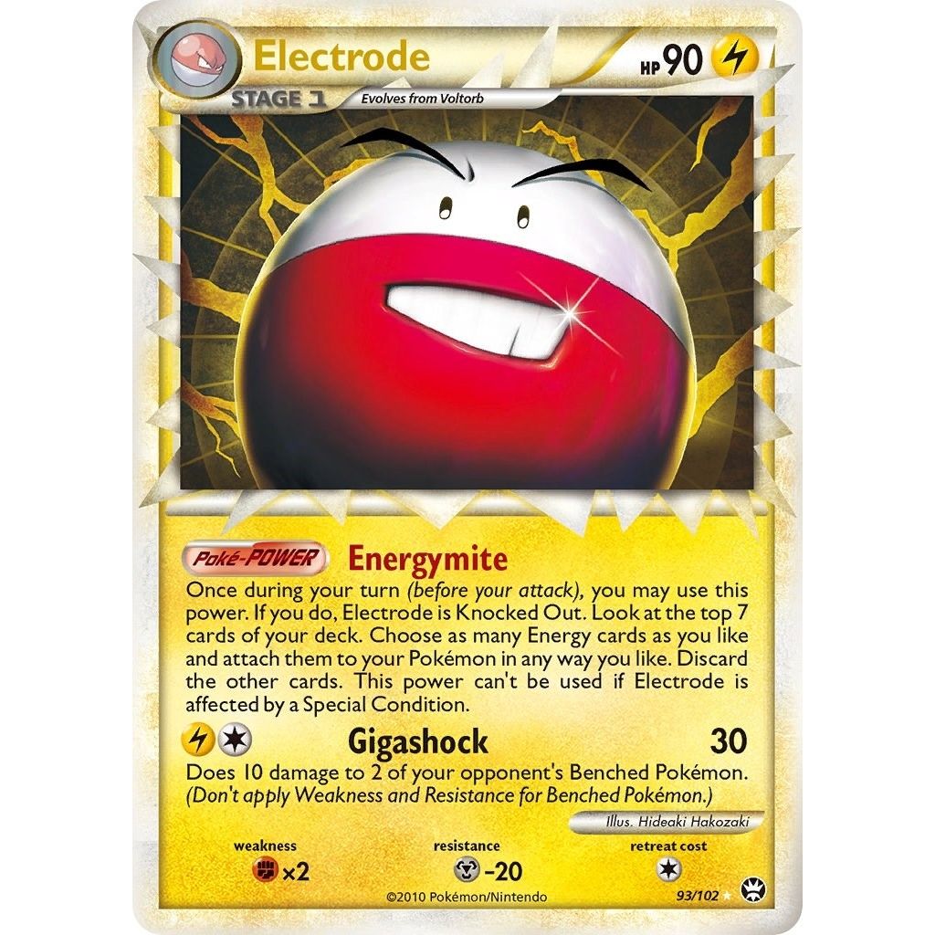 Image for Electrode (Prime) (93/102) (TM) - Pokemon