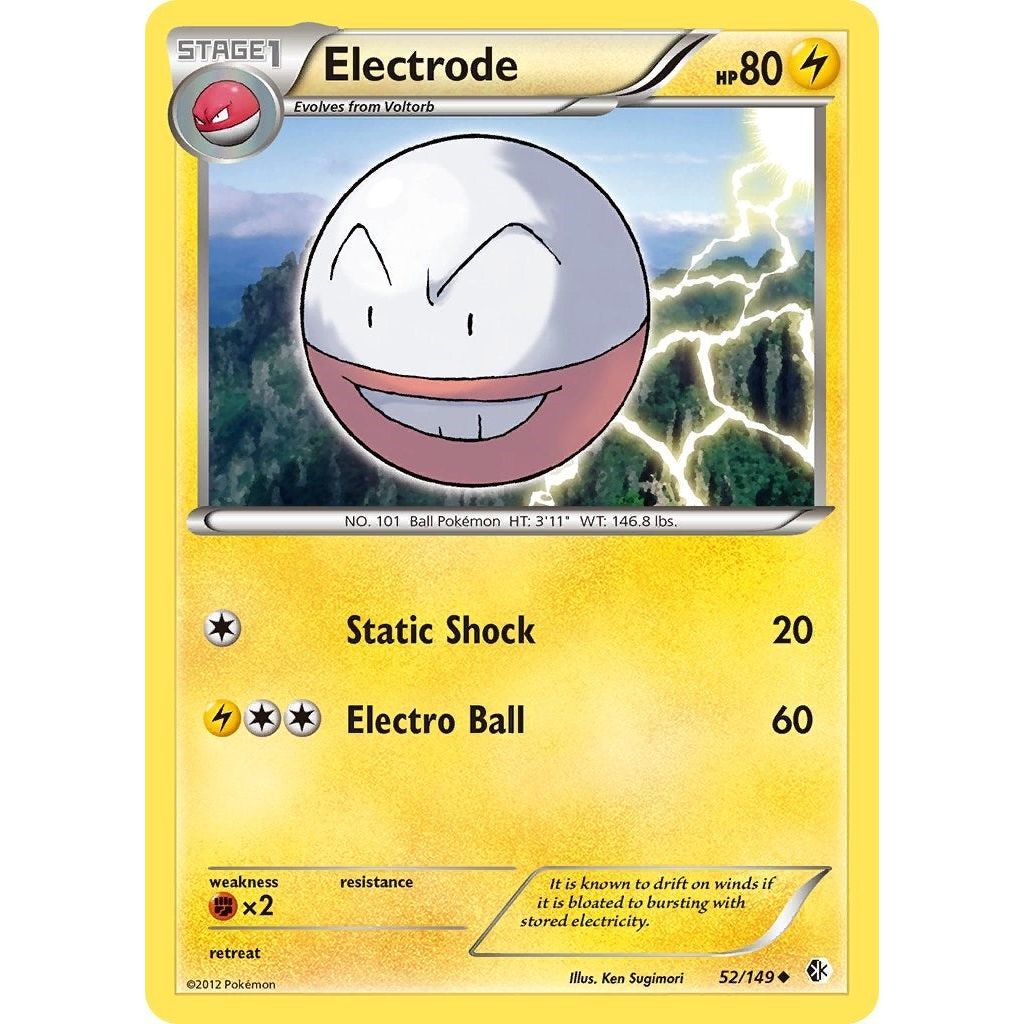 Image for Electrode (52/149) (BCR) - Pokemon
