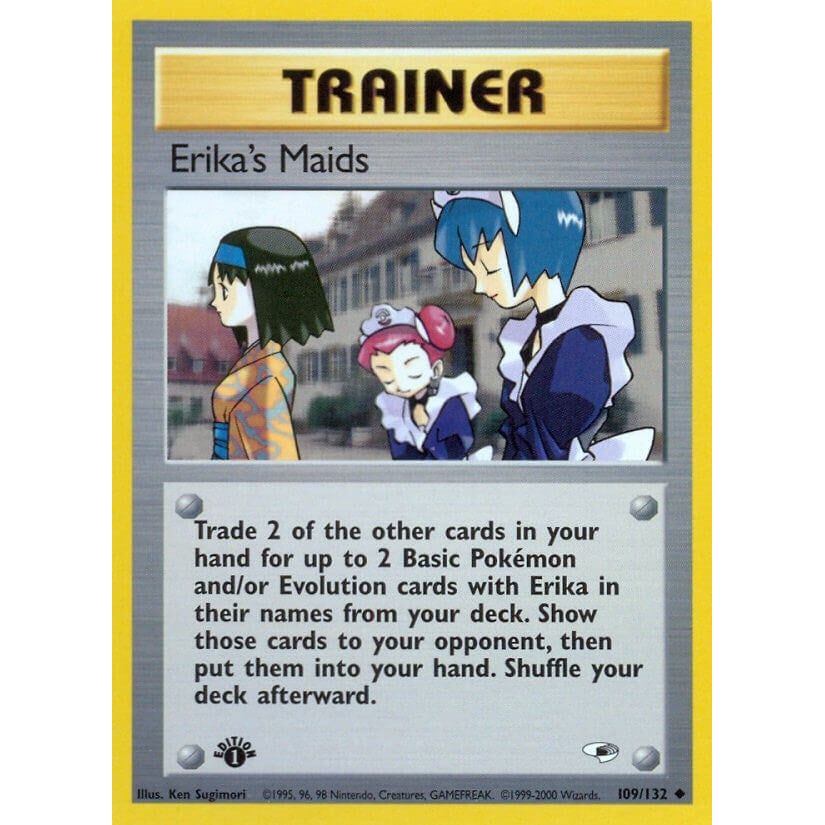 Image for Erika's Maids (109/132) (G1) - Pokemon