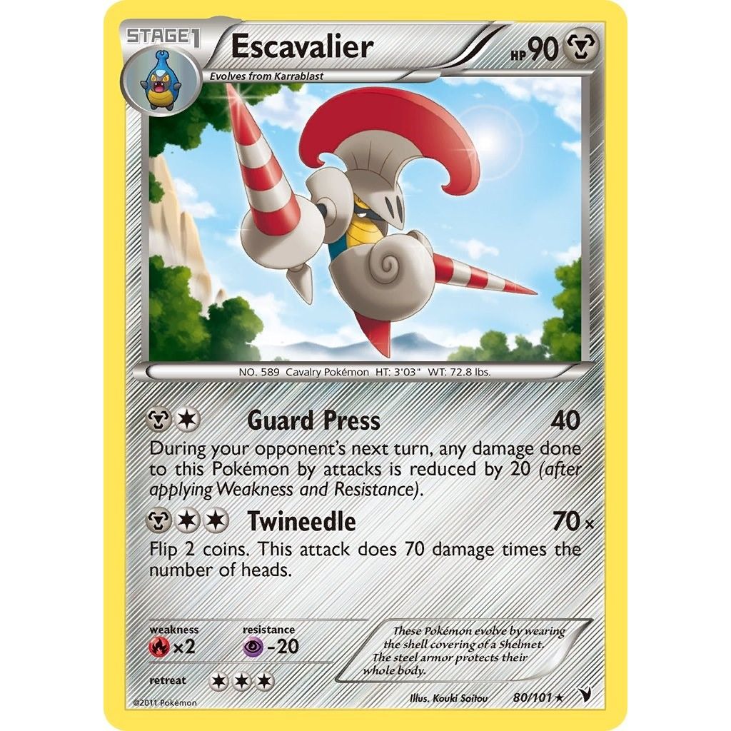 Image for Escavalier (80/101) (NVI) - Pokemon