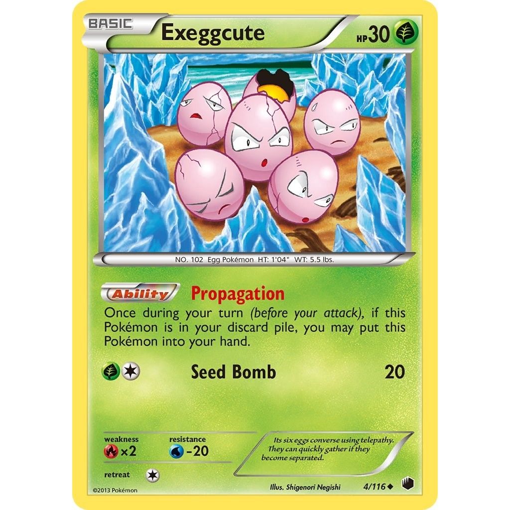Image for Exeggcute (4/116) (PLF) - Pokemon