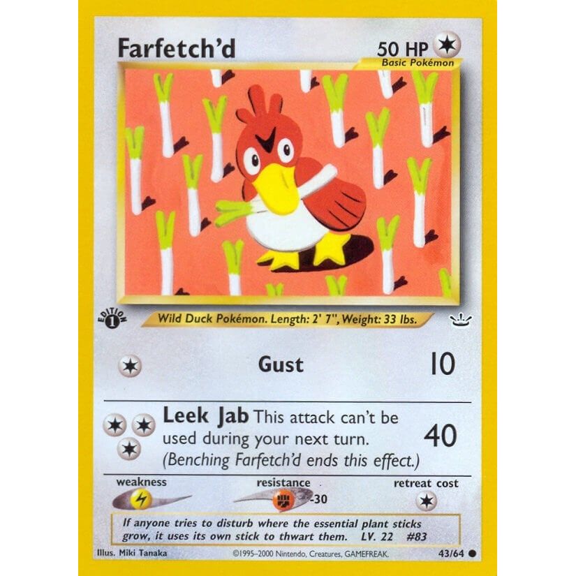 Image for Farfetch'd (43/64) (N3) - Pokemon