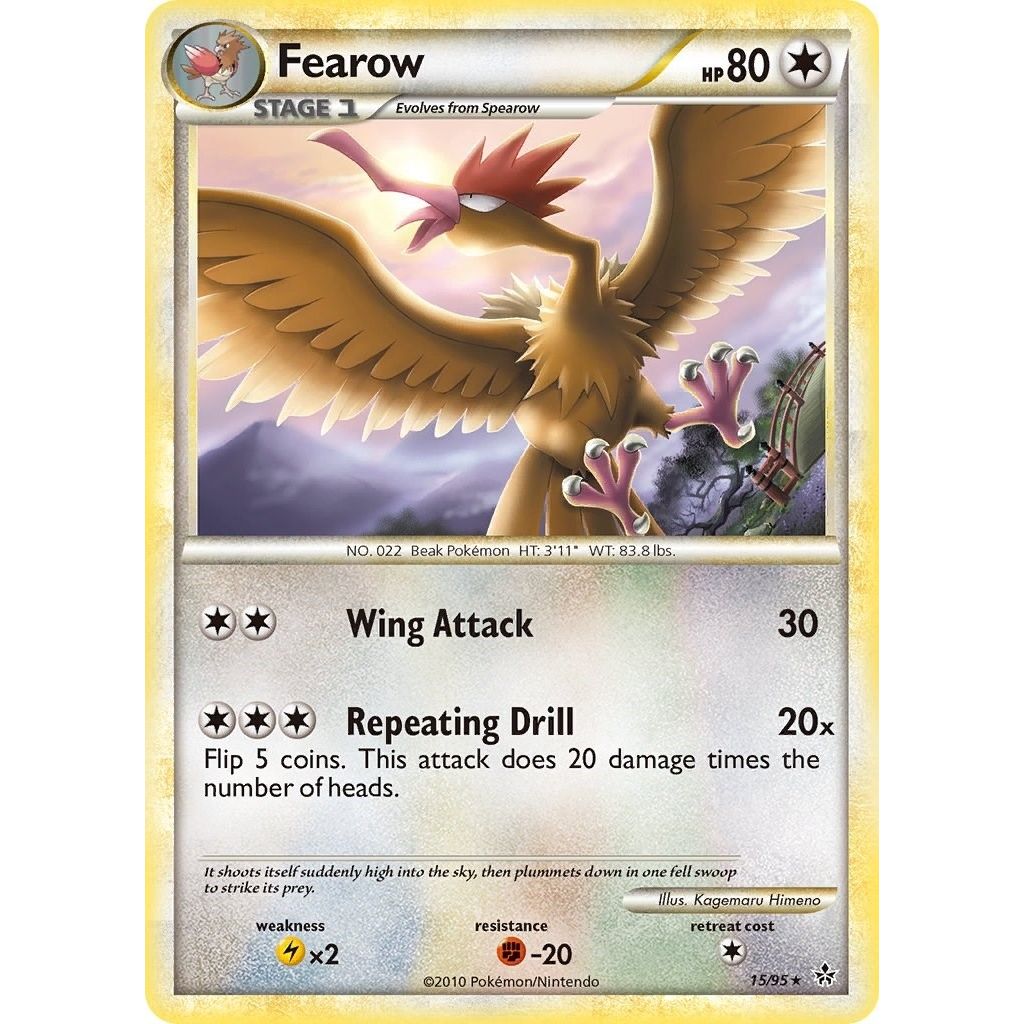 Image for Fearow (15/95) (UL) - Pokemon