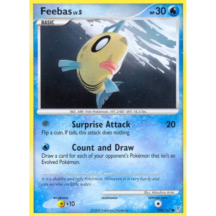 Image for Feebas (104) (SV) - Pokemon