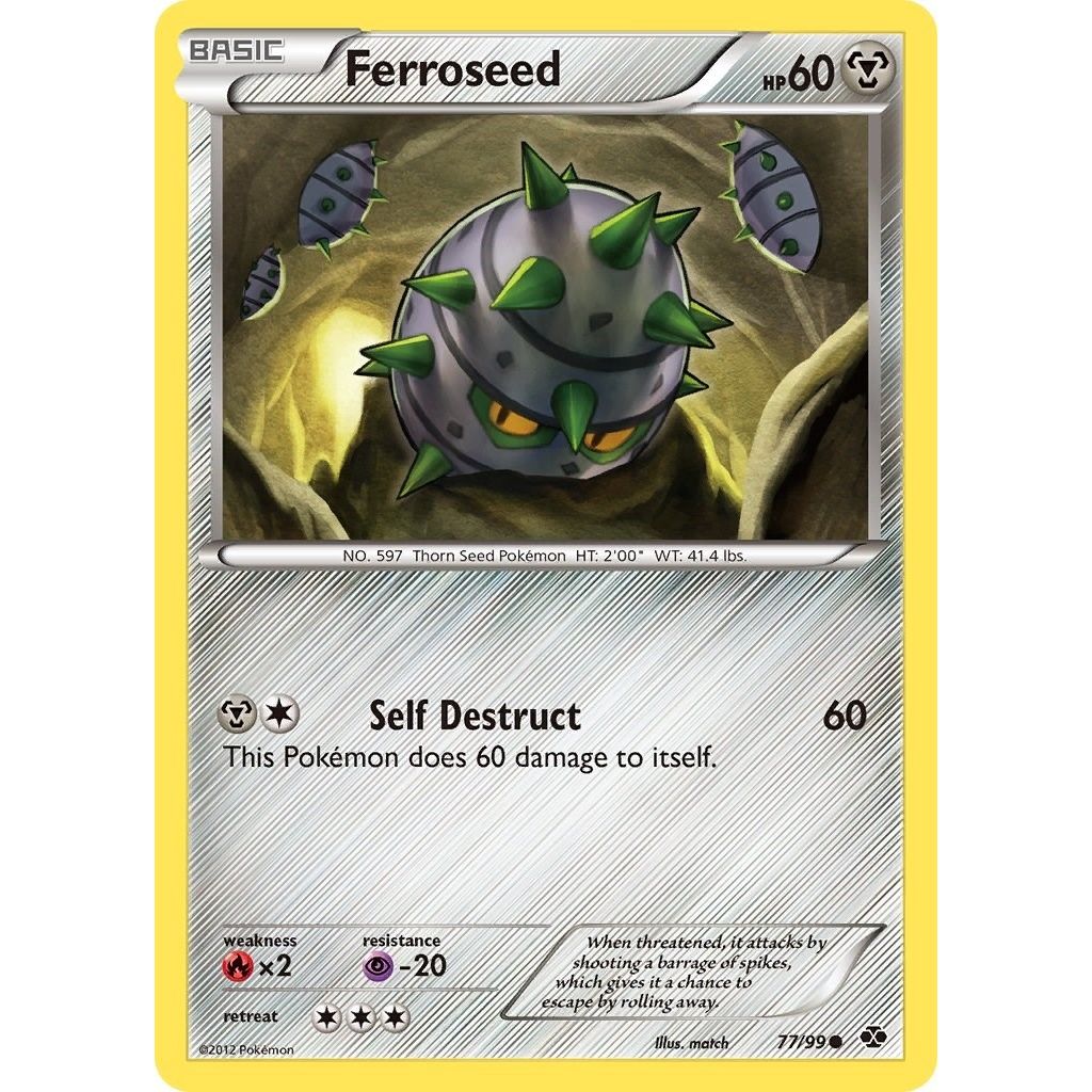 Image for Ferroseed (77/99) (NXD) - Pokemon