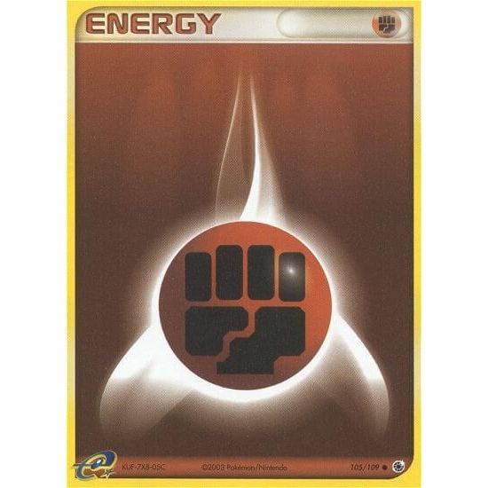 Image for Fighting Energy (105/109) (RS) - Pokemon