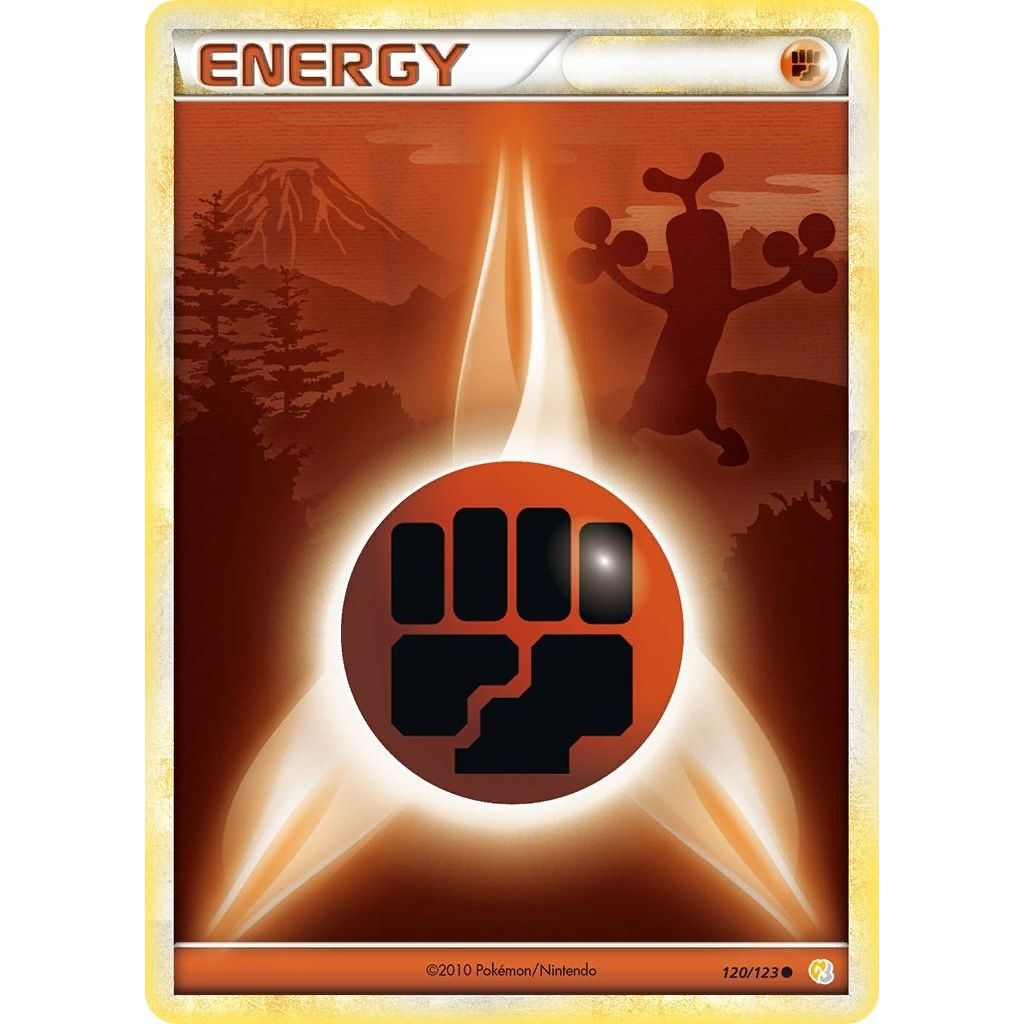 Image for Fighting Energy (120/123) (HS) - Pokemon