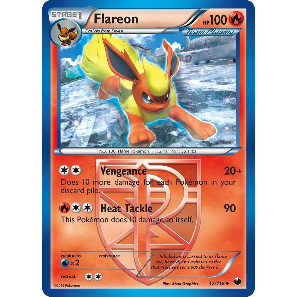 Image for Flareon (Team Plasma) (12/116) (PLF) - Pokemon
