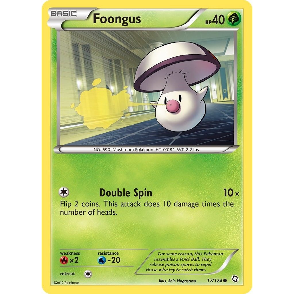Image for Foongus (17/124) (DRX) - Pokemon