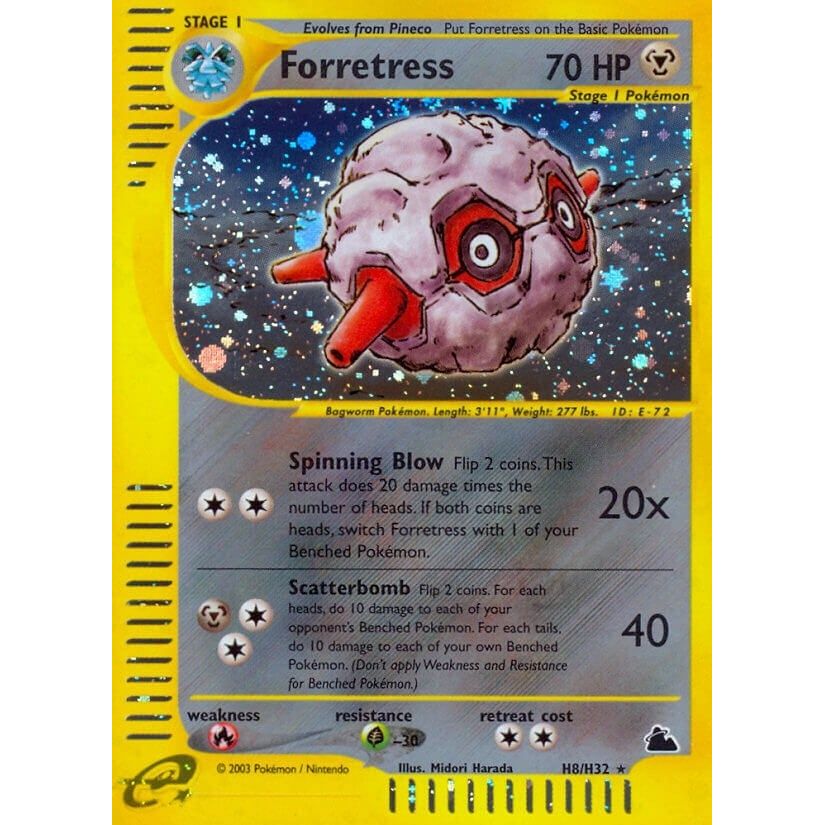 Image for Forretress (H8) (H08/H32) (SK) - Pokemon