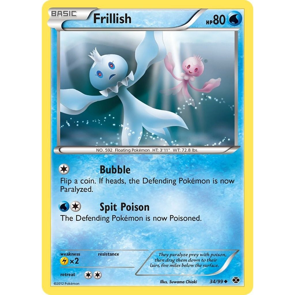 Image for Frillish (34/99) (NXD) - Pokemon