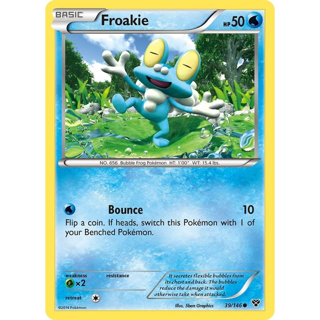 Image for Froakie (39/146) (XY) - Pokemon