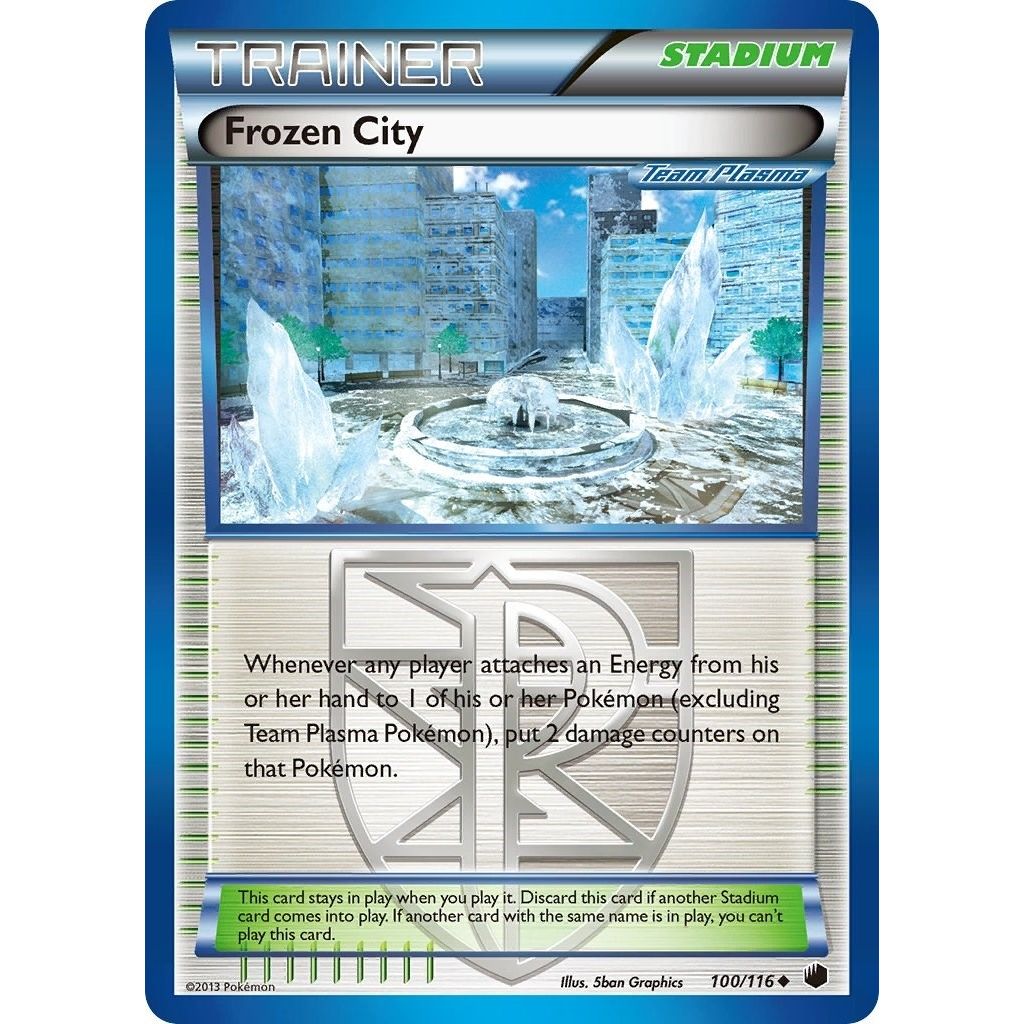 Image for Frozen City (Team Plasma) (100/116) (PLF) - Pokemon
