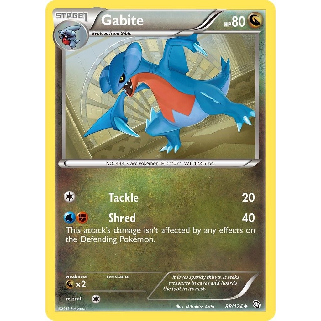 Image for Gabite (88) (88/124) (DRX) - Pokemon