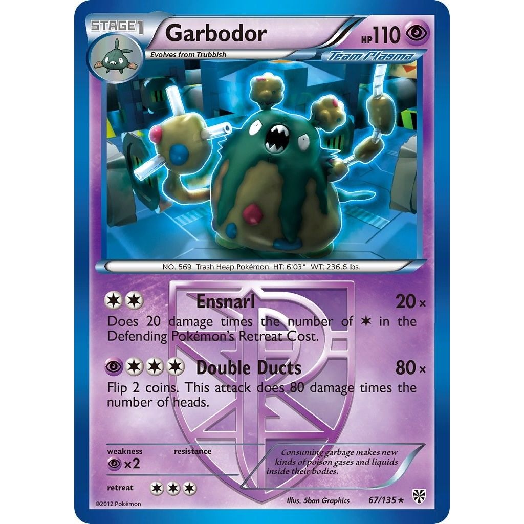 Image for Garbodor (Team Plasma) (67) (67/135) (PLS) - Pokemon