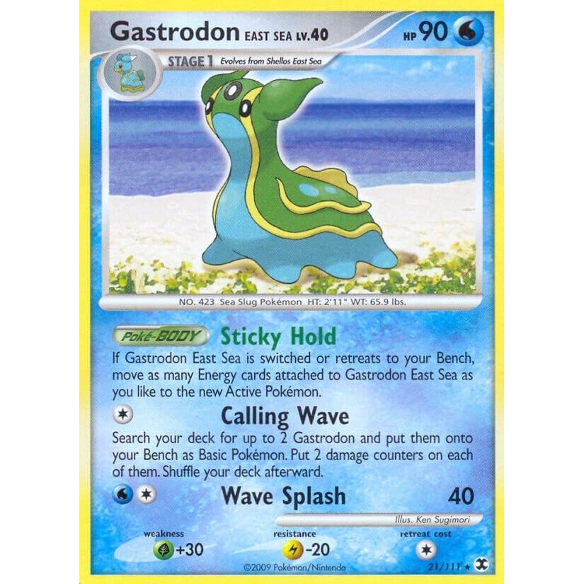 Image for Gastrodon East Sea (21/111) (RR) - Pokemon