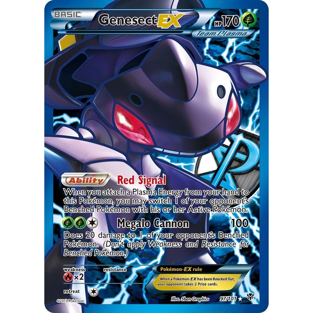 Image for Genesect EX (Team Plasma) (97 Full Art) (97/101) (PLB) - Pokemon