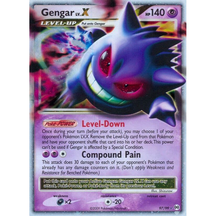 Image for Gengar Lv.X (97/99) (AR) - Pokemon