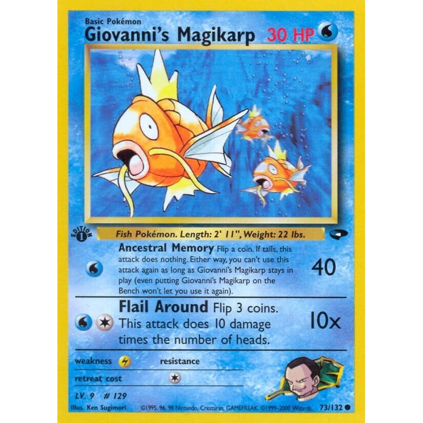 Image for Giovanni's Magikarp (073/132) (G2) - Pokemon