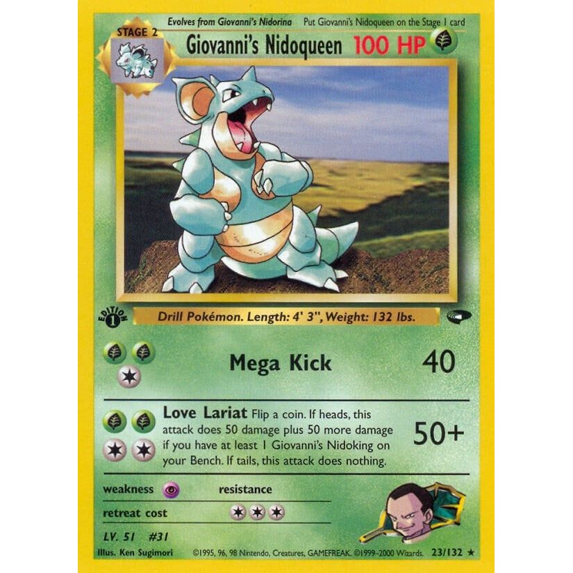 Image for Giovanni's Nidoqueen (023/132) (G2) - Pokemon