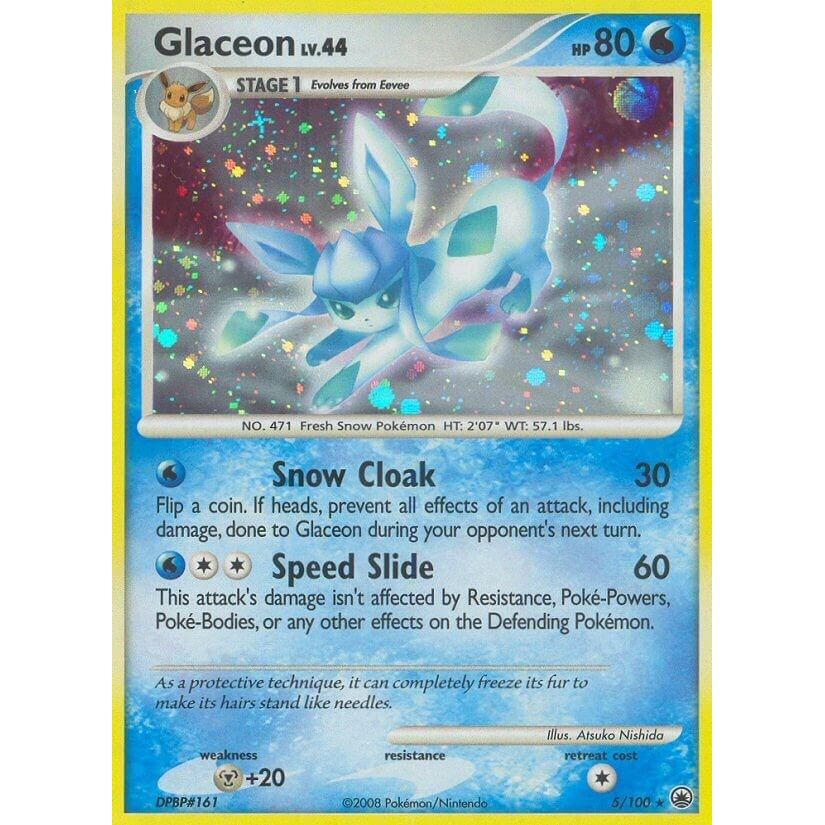 Image for Glaceon (5) (5/100) (MD) - Pokemon