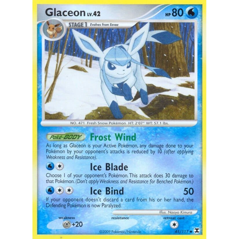 Image for Glaceon (41/111) (RR) - Pokemon