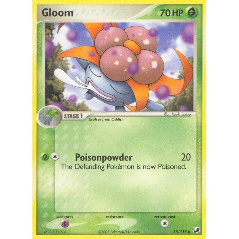 Image for Gloom (58/115) (UF) - Pokemon