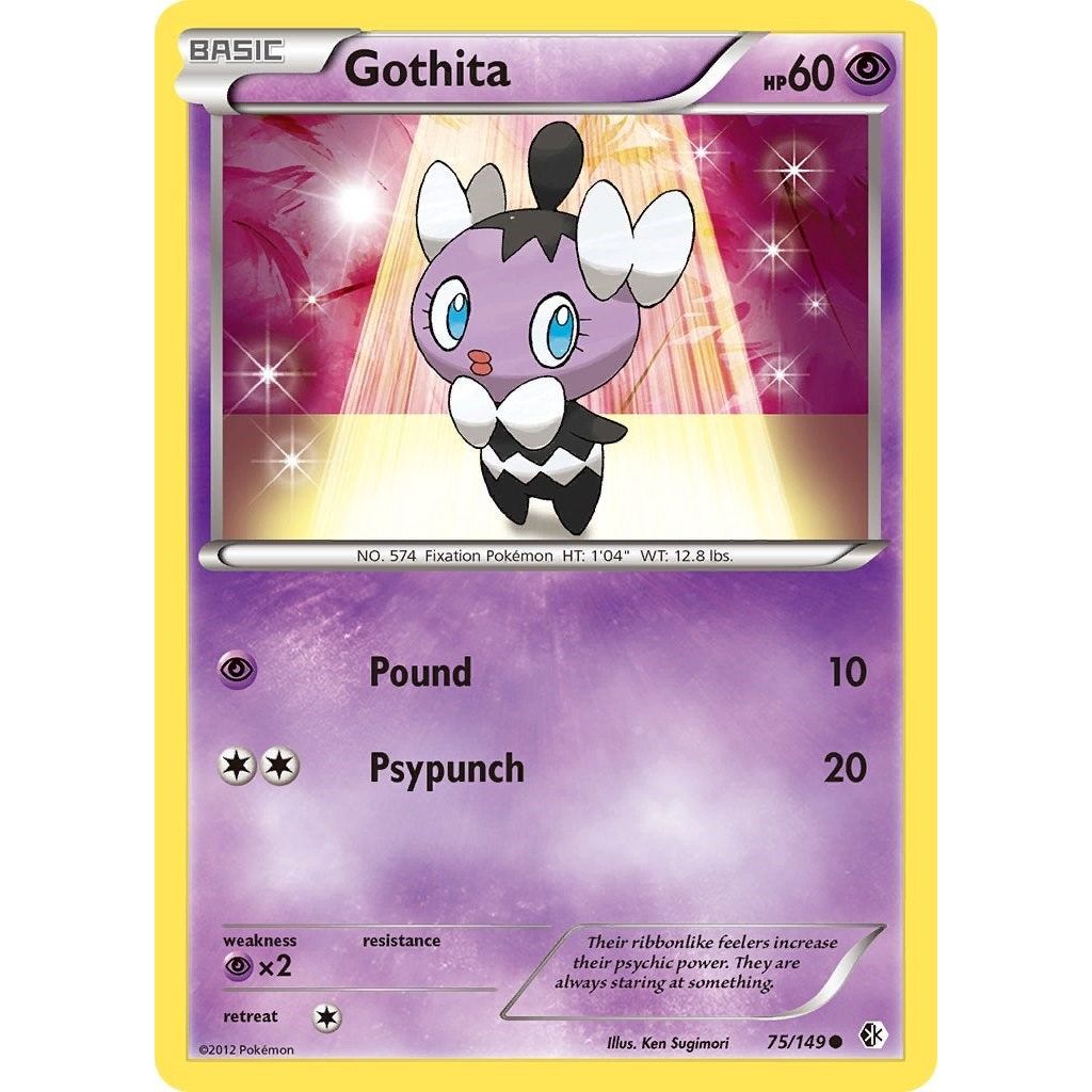 Image for Gothita (75/149) (BCR) - Pokemon