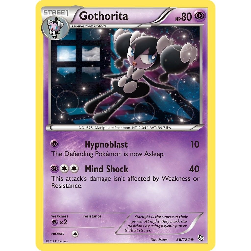 Image for Gothorita (56/124) (DRX) - Pokemon