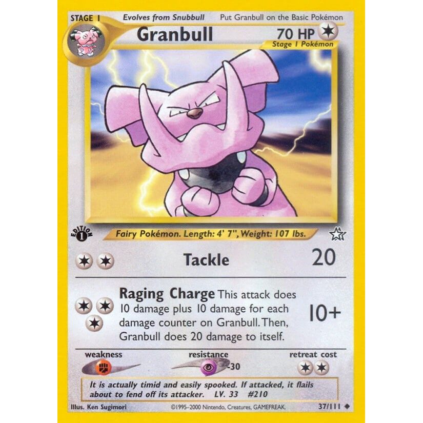 Image for Granbull (037/111) (N1) - Pokemon