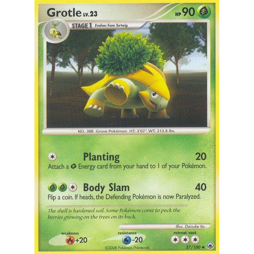 Image for Grotle (37/100) (MD) - Pokemon