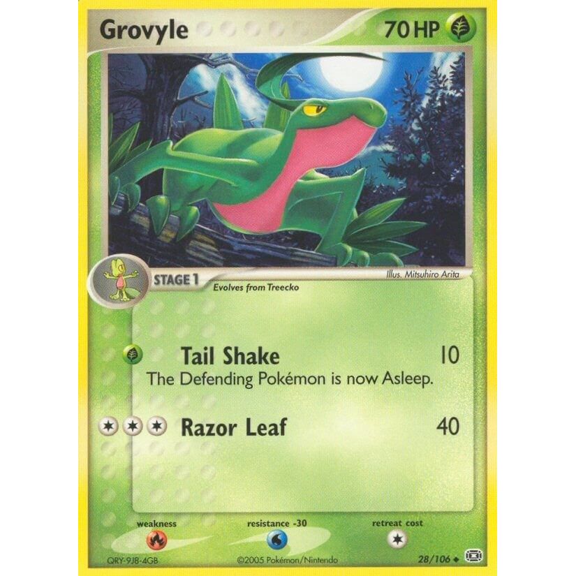 Image for Grovyle (28/106) (EM) - Pokemon