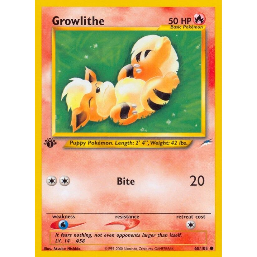 Image for Growlithe (068/105) (N4) - Pokemon