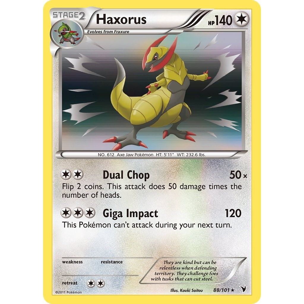 Image for Haxorus (88/101) (NVI) - Pokemon