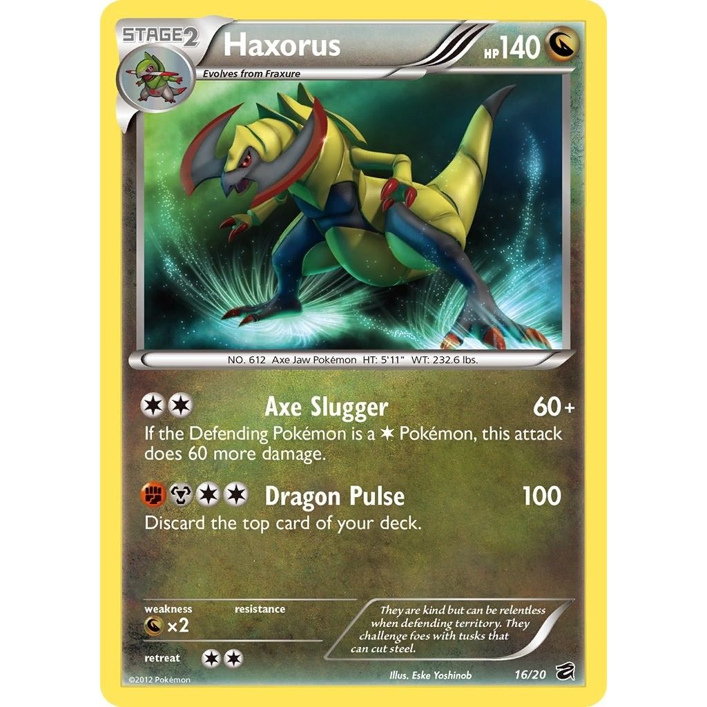 Image for Haxorus (16/20) (DRV) - Pokemon