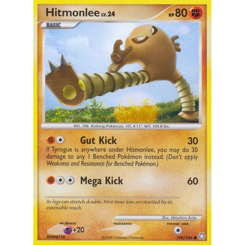 Image for Hitmonlee (100/146) (LA) - Pokemon