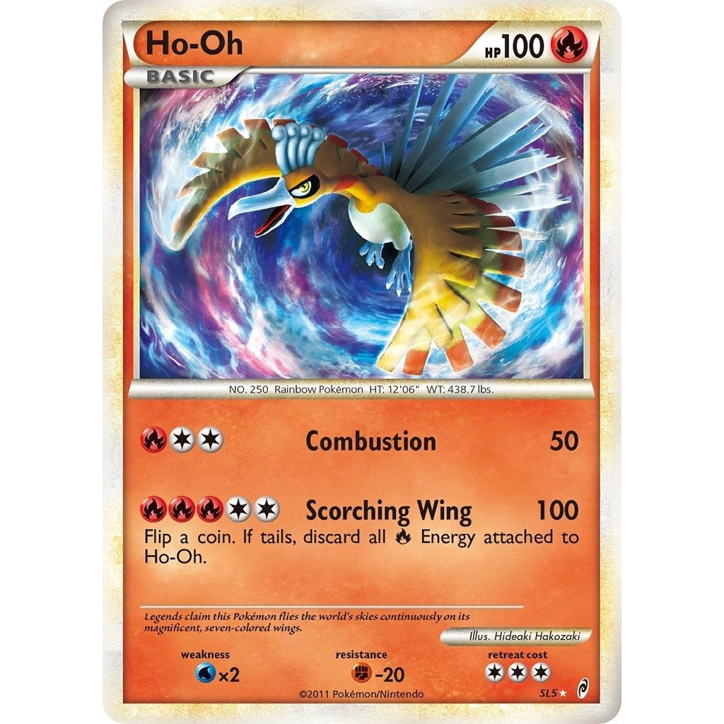 Image for Ho-Oh (Shiny) (SL5) (CL) - Pokemon