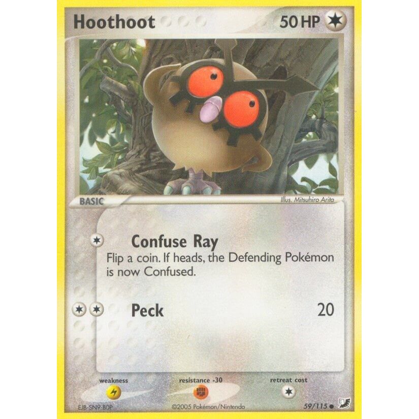 Image for Hoothoot (59/115) (UF) - Pokemon