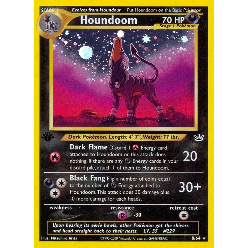 Image for Houndoom (08/64) (N3) - Pokemon