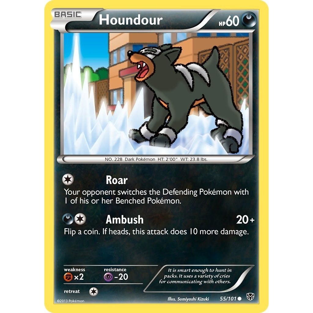 Image for Houndour (55/101) (PLB) - Pokemon