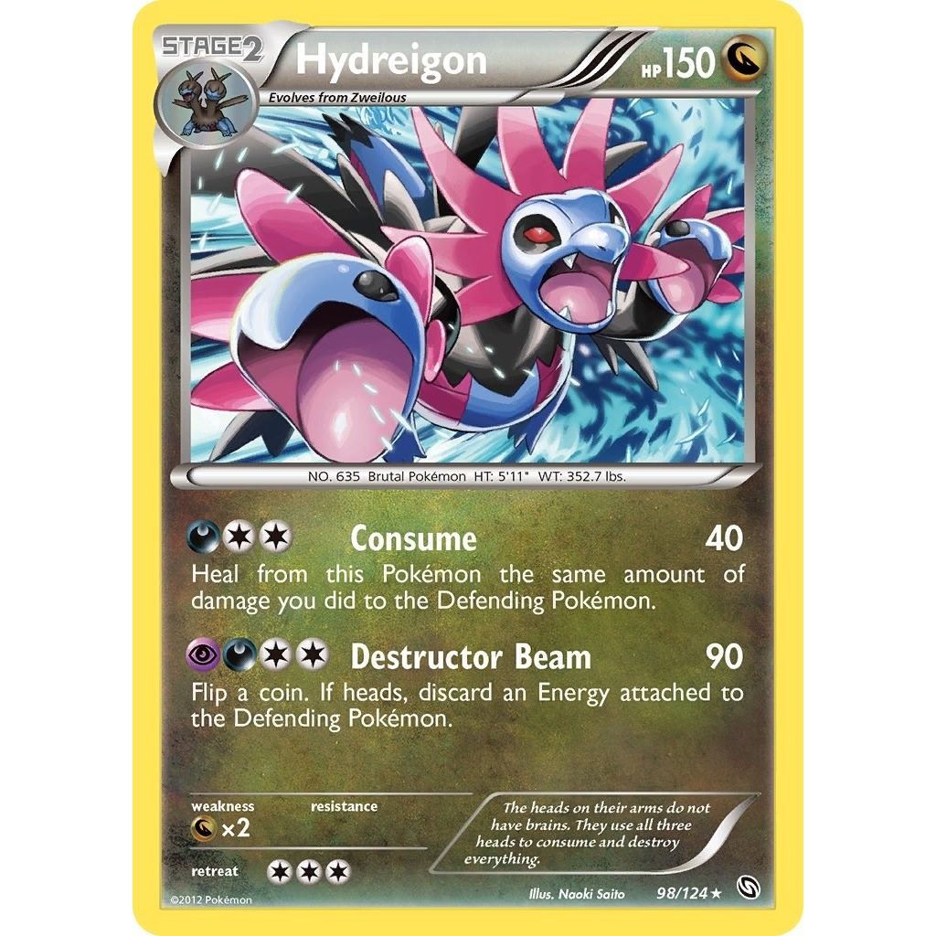 Image for Hydreigon (98) (98/124) (DRX) - Pokemon