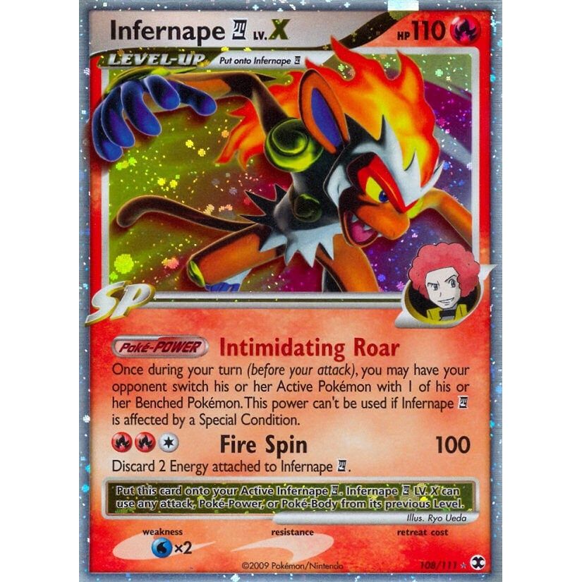 Image for Infernape E4 Lv.X (108/111) (RR) - Pokemon